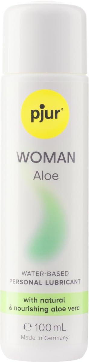 Pjur Woman Aloe Water Based Personal Lubricant 30 ML or 100 ML (Brand New Bottle Image)