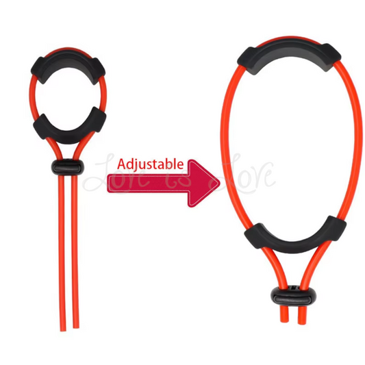 Adjustable Clamp Lasso Lock Cock Ring