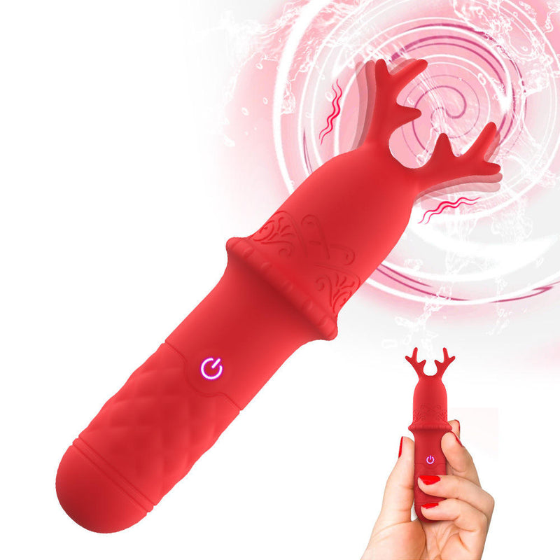 Christmas Reindeer Mini Bullet Vibrator