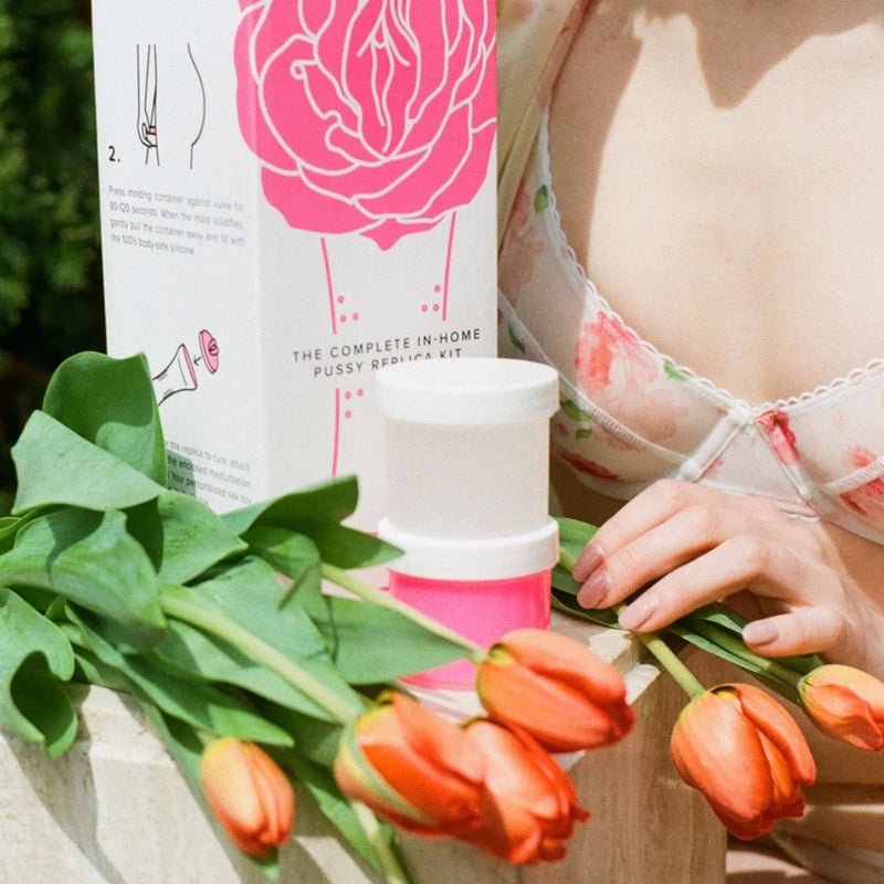 Clone-A-Pussy Plus+ Sleeve Kit DIY Make A Replica Vulva Moulding Set Hot Pink