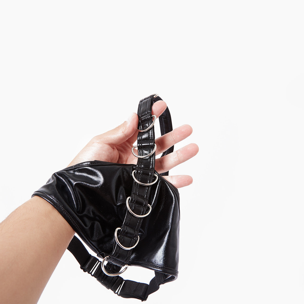 Coquette Darque Wetlook Fetish Mask (One Size)