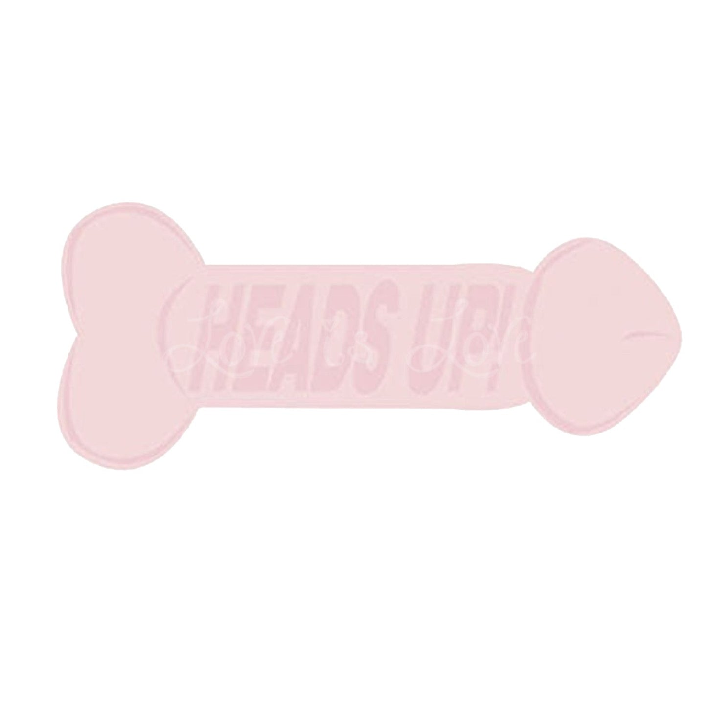 Naughty Notes Heads Up! Penis Shaped Notepad