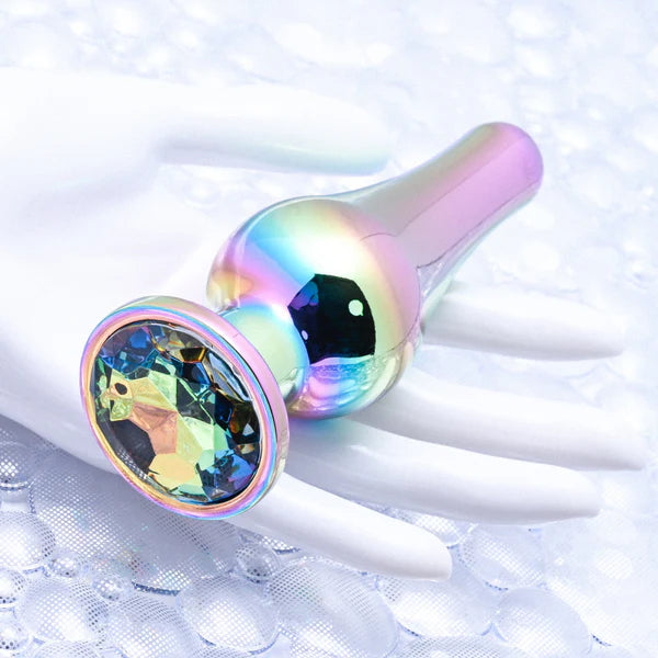 Evolved Rainbow Metal Plug Small or Medium or Large