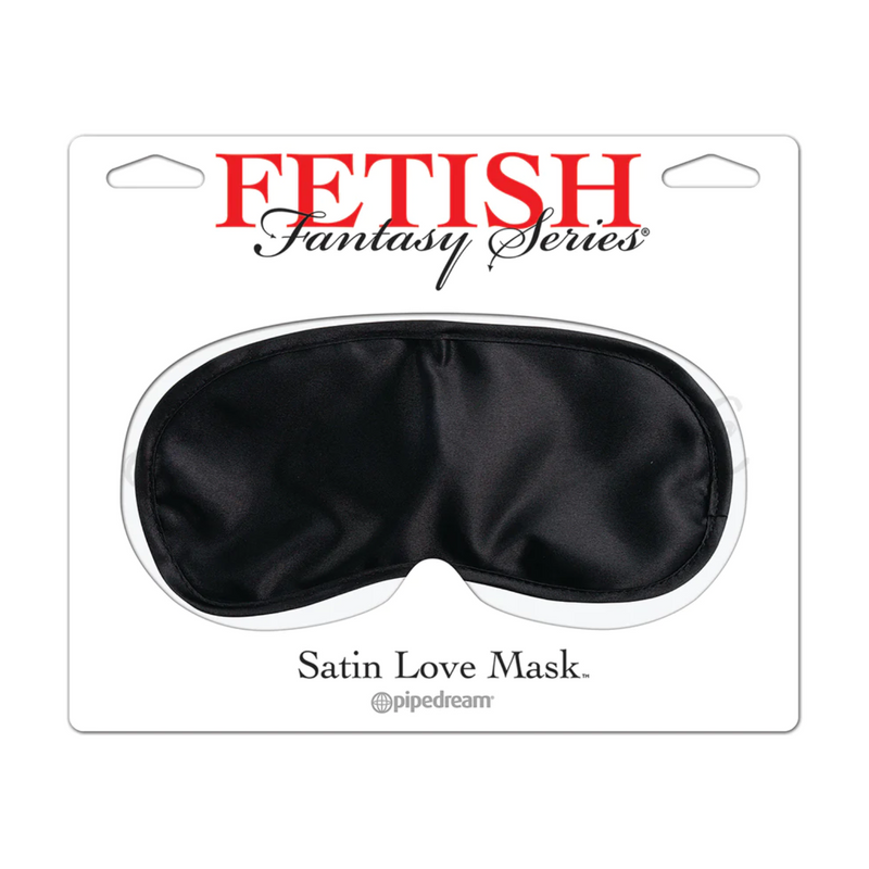 Fetish Fantasy Series Satin Love Mask Black