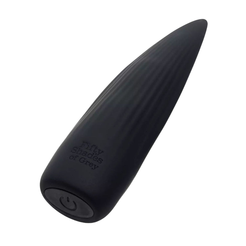 Fifty Shades of Grey Sensation Rechargeable Flickering Tongue Vibrator in Black (Limited Period Sale)