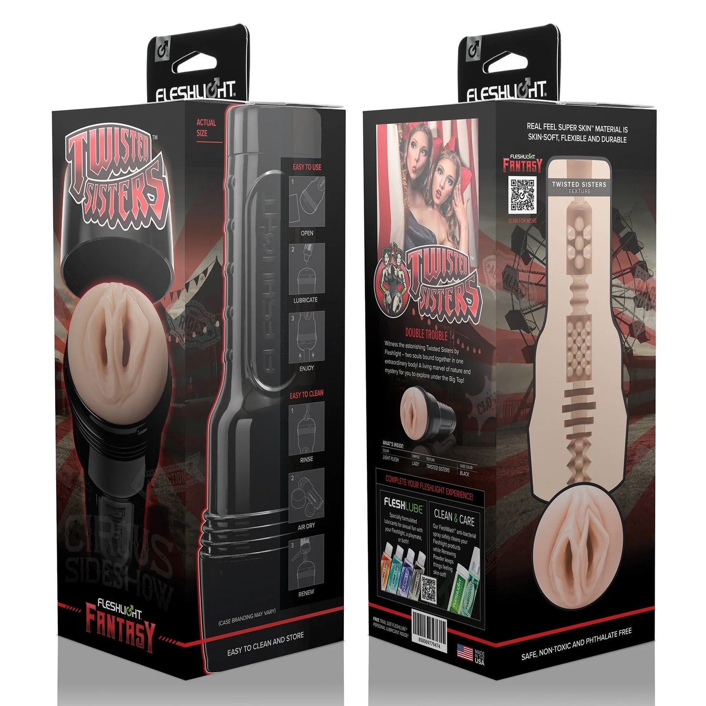 Fleshlight Fantasy Twisted Sisters Vagina (New Launch Mar '26)