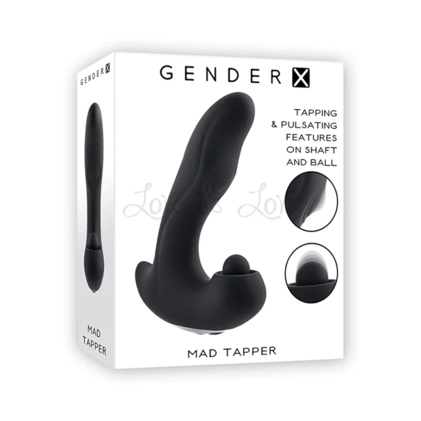 Gender X Mad Tapper Triple Motors Rechargeable Prostate Massager