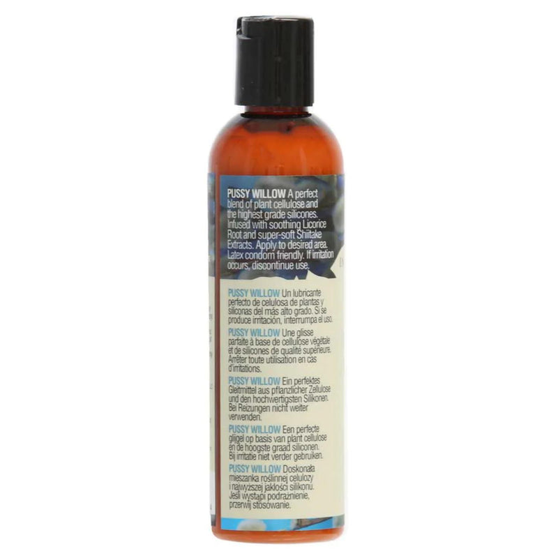 Intimate Earth Pussy Willow Silk Hybrid Glide Organic Lubricant 60 ML 2 FL OZ or 120 ML 4 FL OZ