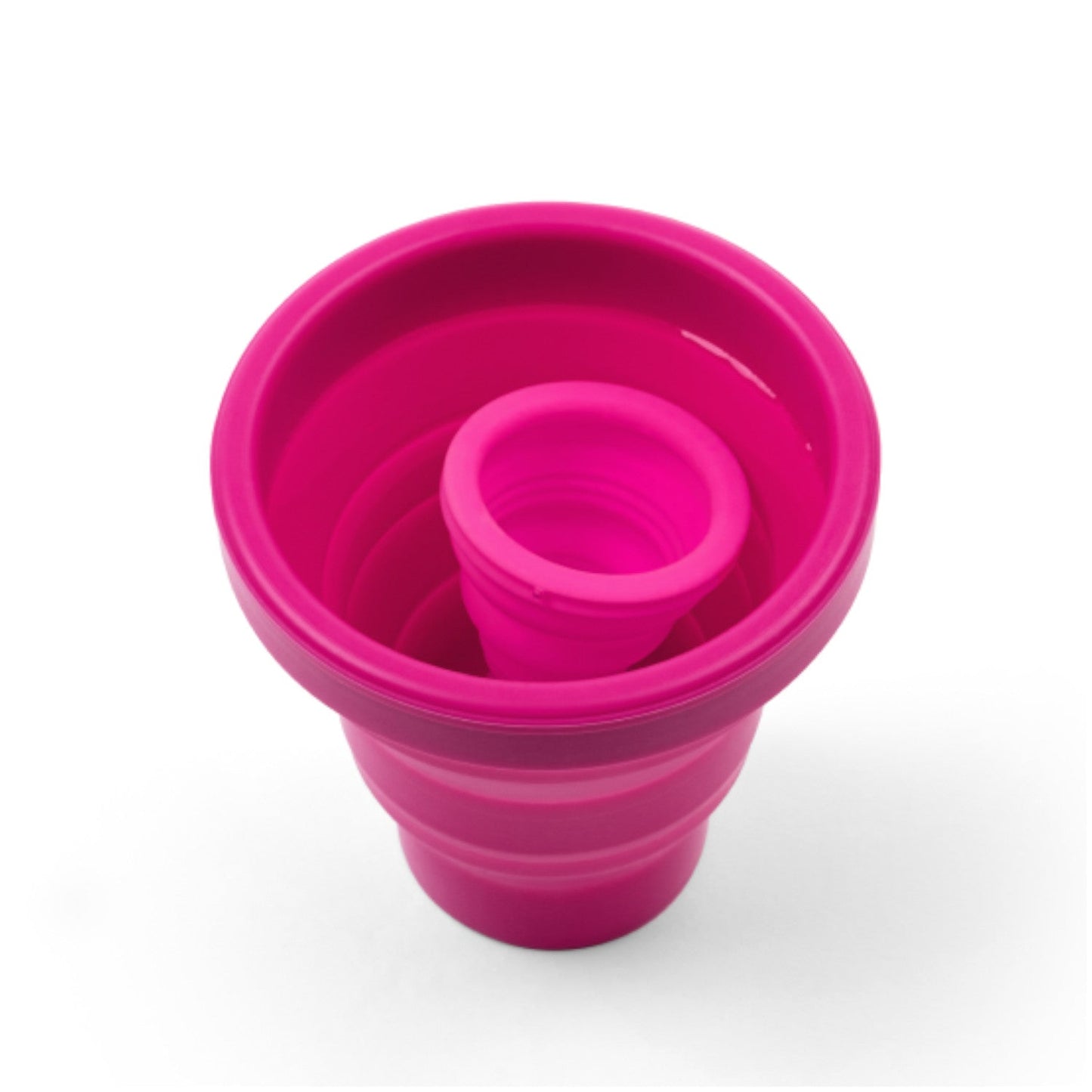 Intimina Collapsible Sterilizing Cup Magenta