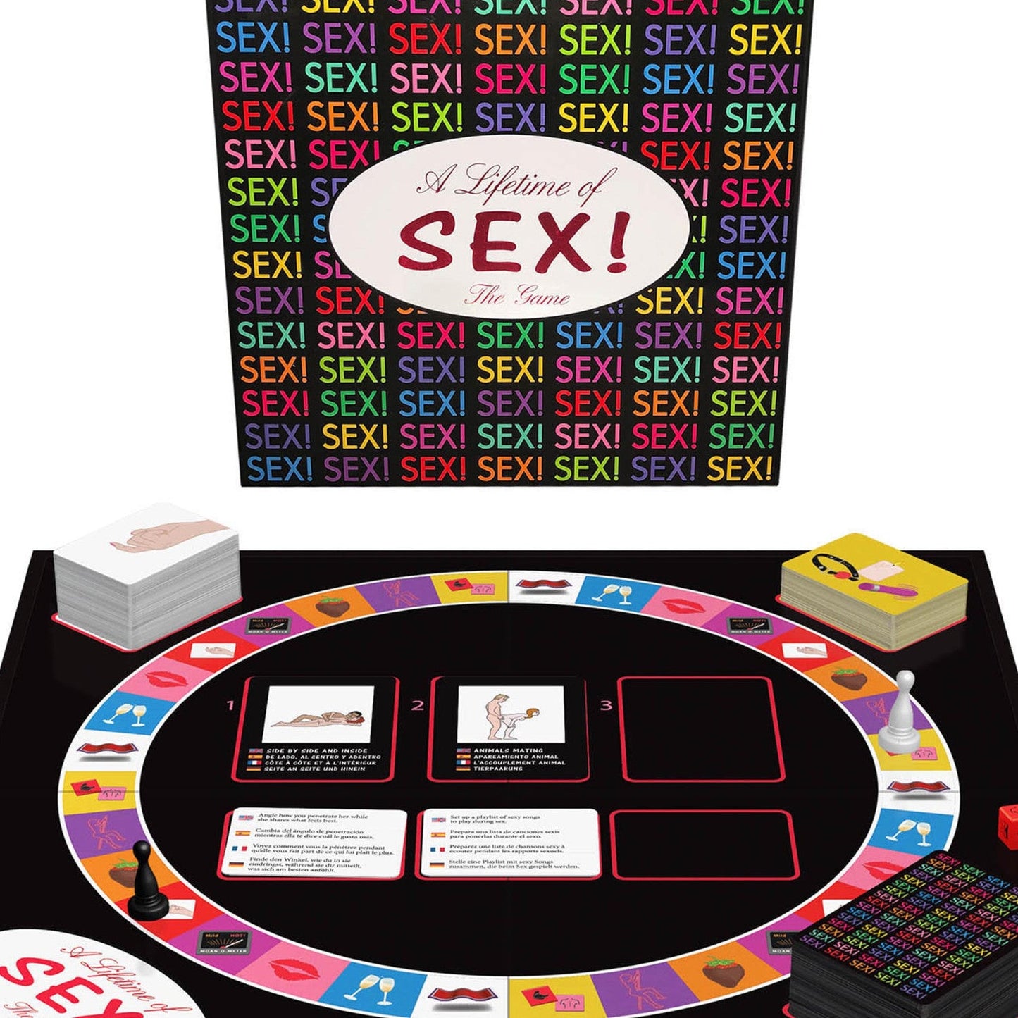 Kheper Games A Lifetime of SEX Board Game