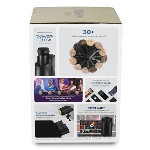 Kiiroo Keon App Controlled Interactive Automatic Device with WiFi & Bluetooth Connectivity Stroker Combo Set With Feel Stroker Included(Latest Edition on Apr 26)(Limited period Sale)