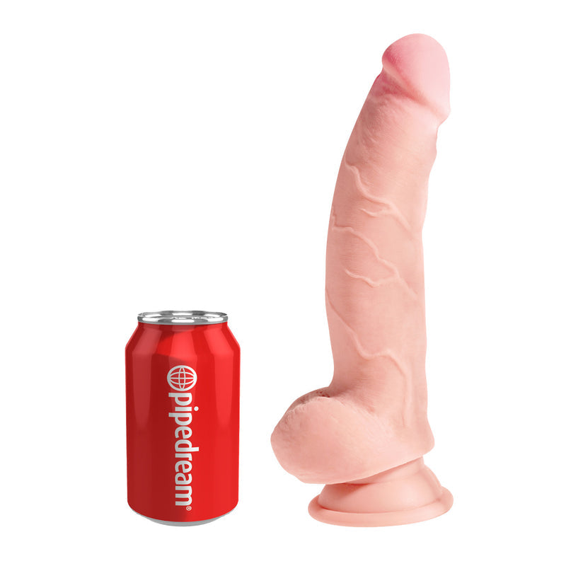 King Cock Plus Triple Density Cock with Balls 8 Inch or 9 Inch