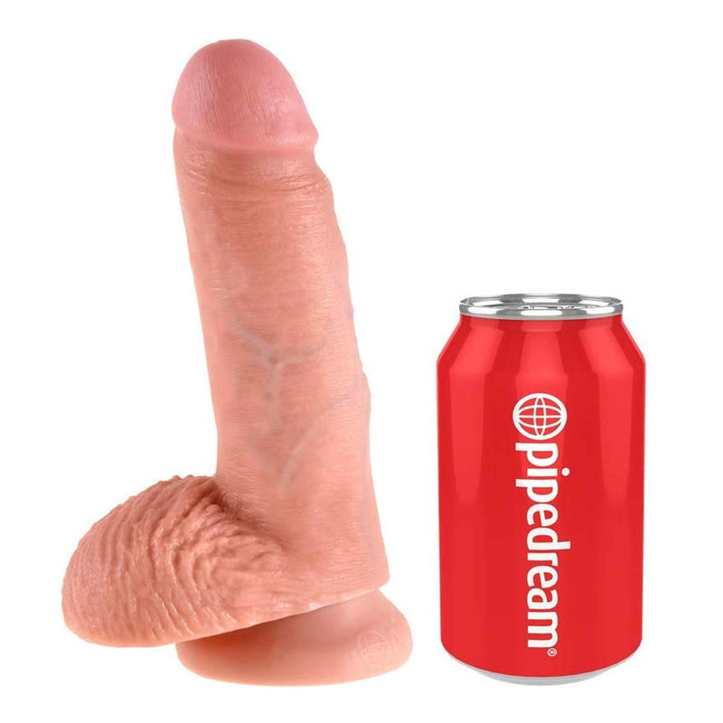 King Cock 7 Inch Cock with Balls