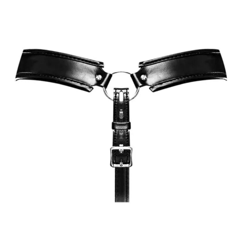 Male Power Faux Leather Taurus Adjustable Buckle Chastity