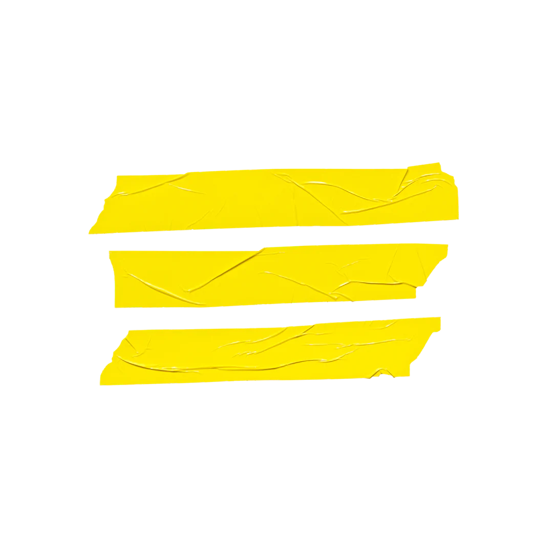 Shots Ouch! Xtreme Bondage Tape 57ft / 17.5 m Yellow