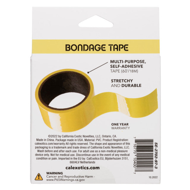 CalExotics Boundless Bondage Tape Yellow