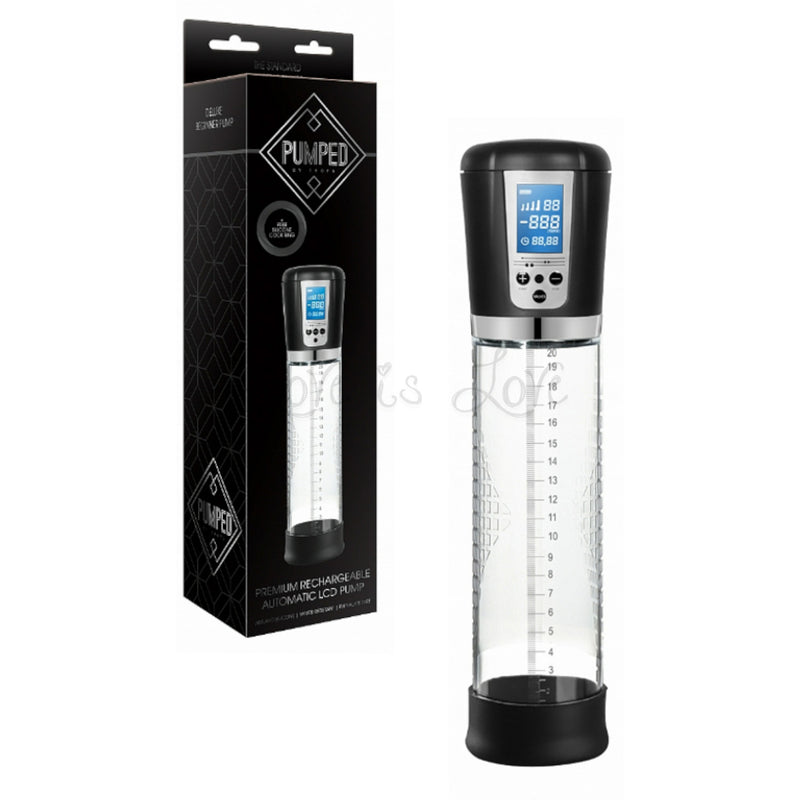 Shots Pumped! Premium Rechargeable Automatic LCD Pump