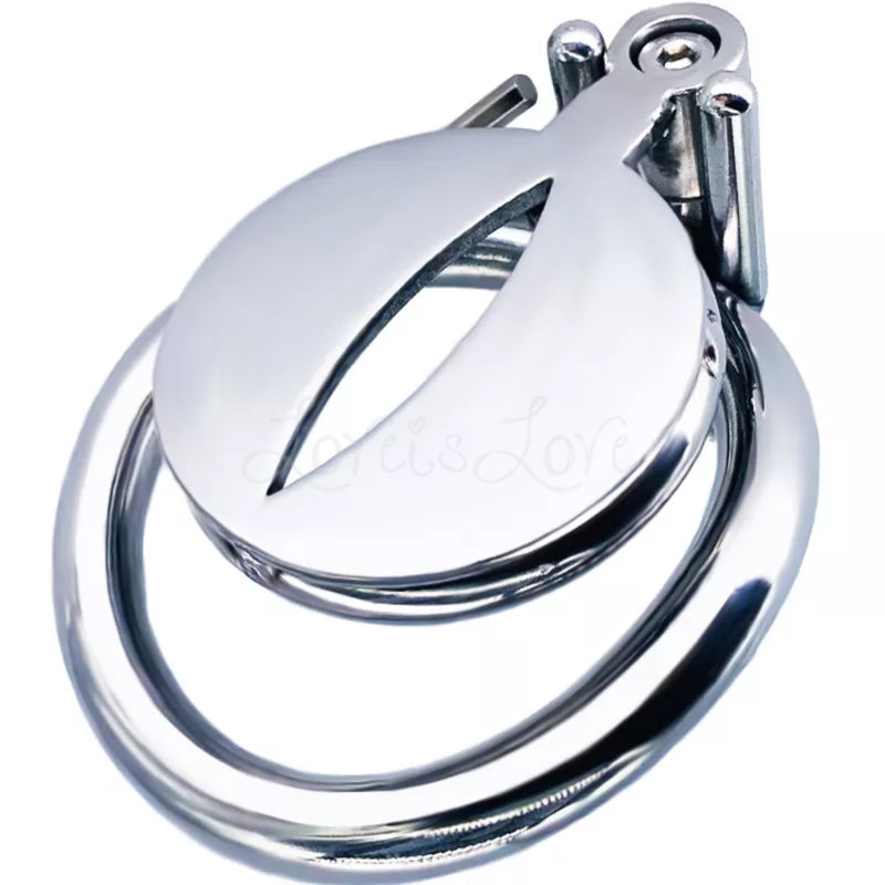 Stainless Steel Mini Sissy Chastity Cage #71 with 45 mm Ring [Limited