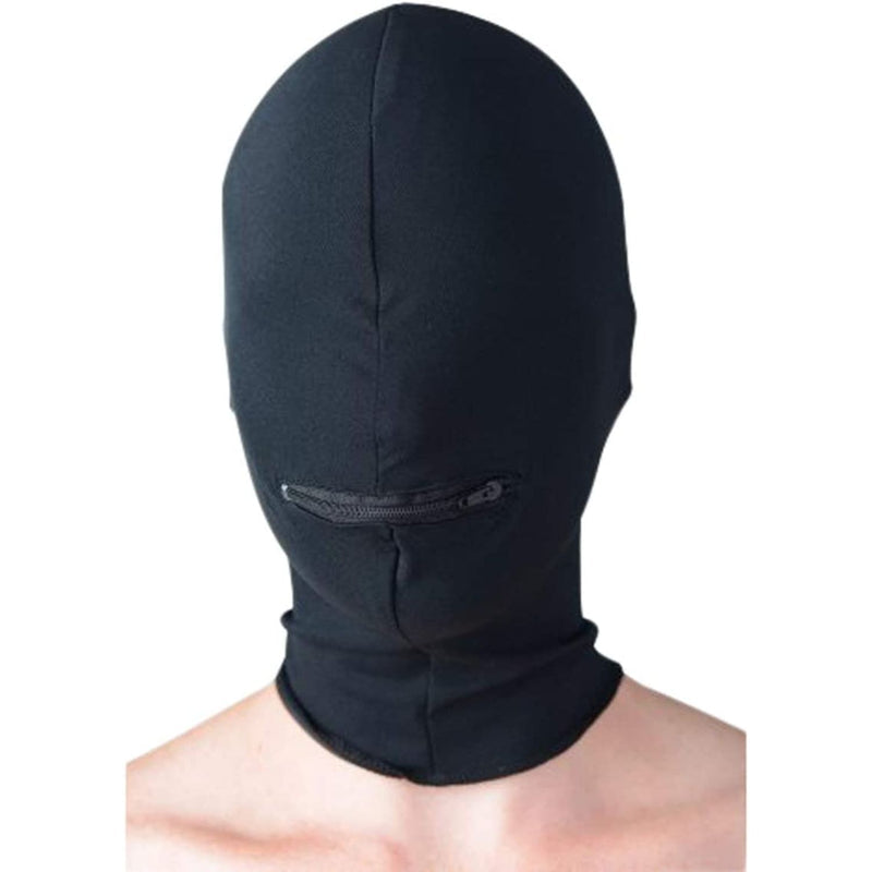 Strict Leather Zippered Eyeless Hood