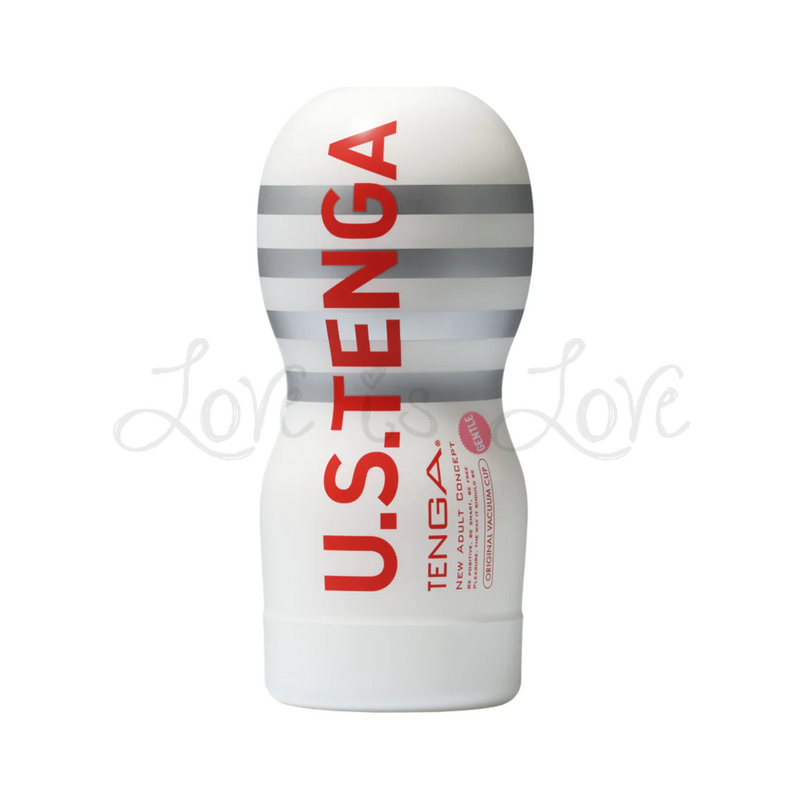 Tenga U.S. Original Vacuum Cup Gentle White or Regular Red or Strong Black