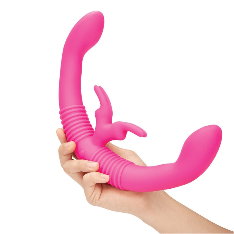Together Vibe Rechargeable Vibrating Rabbit Double Dong (XBIZ Awards Winner)