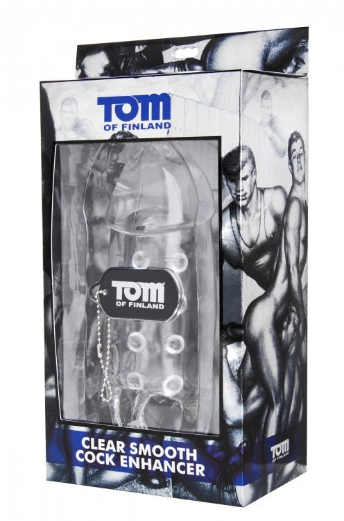 Tom of Finland Clear Smooth Cock Enhancer (Limited Period Sale)