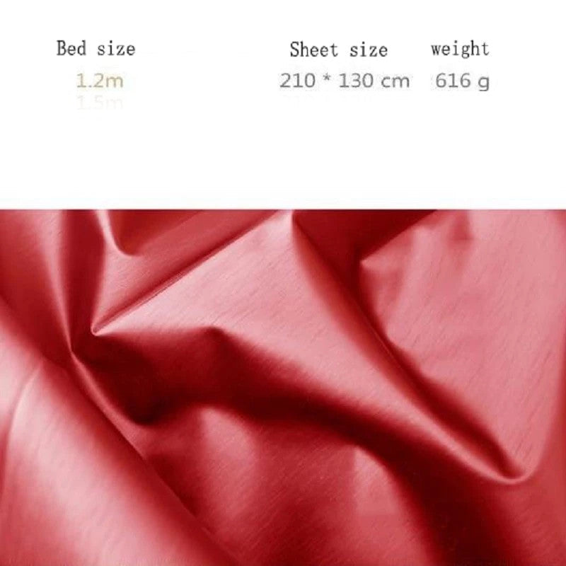 Toughage Waterproof Oil-Proof Bed Sheet 210 x 130 CM Red