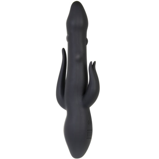 Adam & Eve Eve's Bad Bad Bunny Triple Stimulating Rabbit Vibe With Massaging Beads