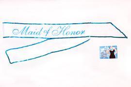Bachelorette The Maid Of Honor Party Sash