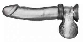 Blueline Cock and Ball Gear Snap Cock Ring Strap