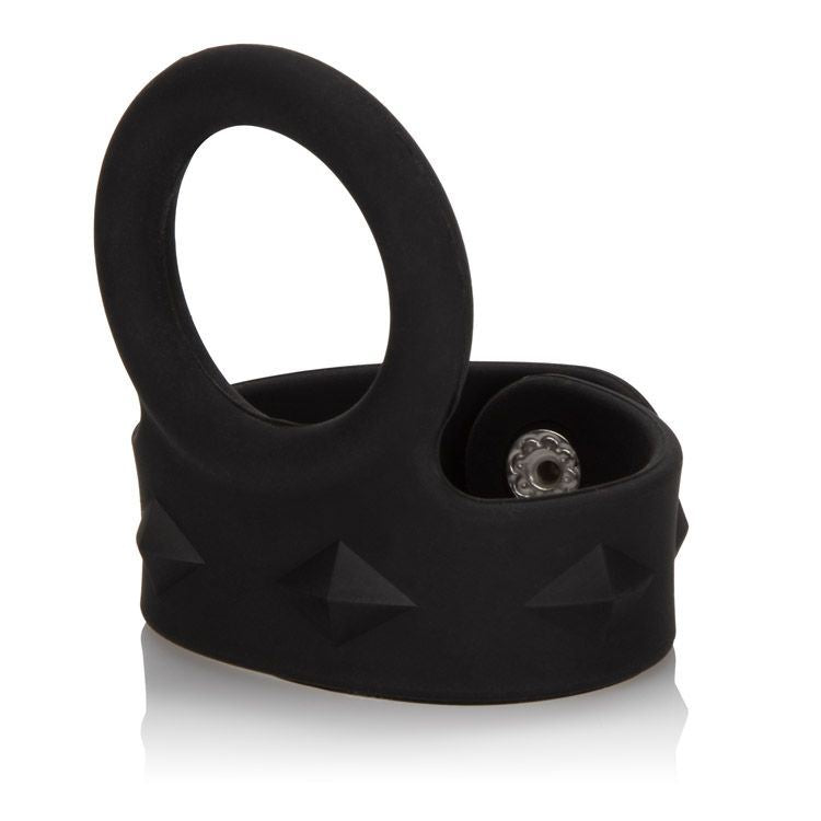 CalExotics Silicone Tri-Snap Scrotum Support Ring Medium (Limited Period Sale)
