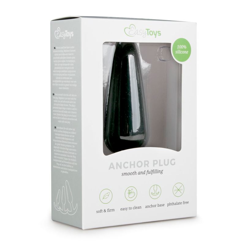 Easytoys Anchor Anal Plug Black