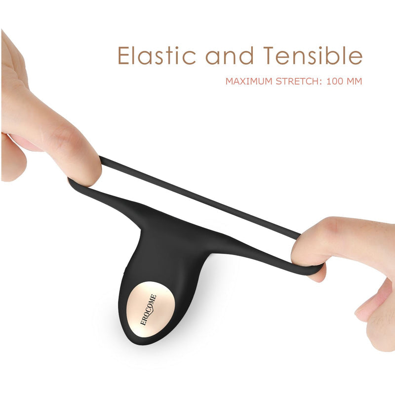 Erocome Sagitta Rechargeable Vibrating Cock Ring with or without Remote Control