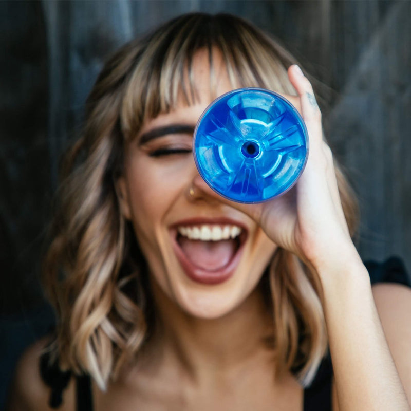 Fleshlight Flight Commander with Turbo Tech Masturbator Blue Ice