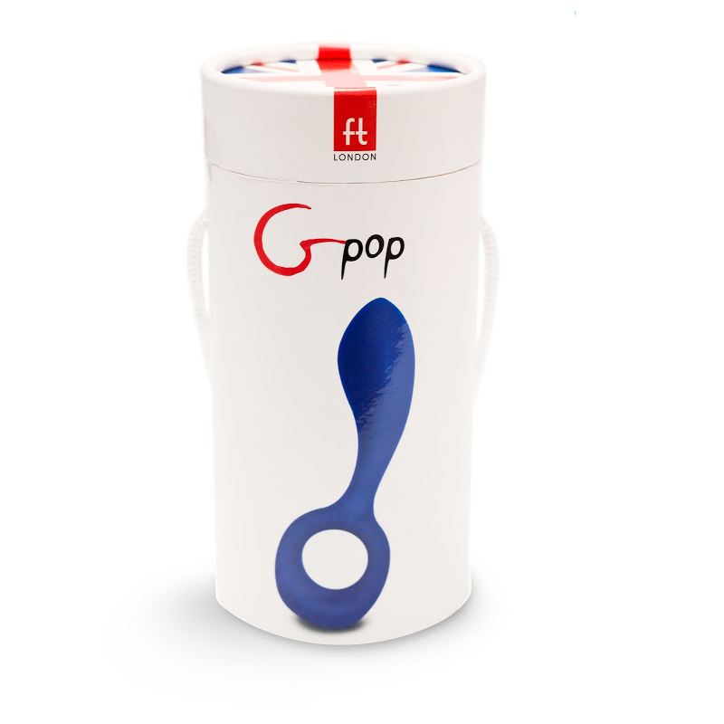 Fun Toys Gpop Male P-Spot and Female G-Spot Vibrator Royal Blue