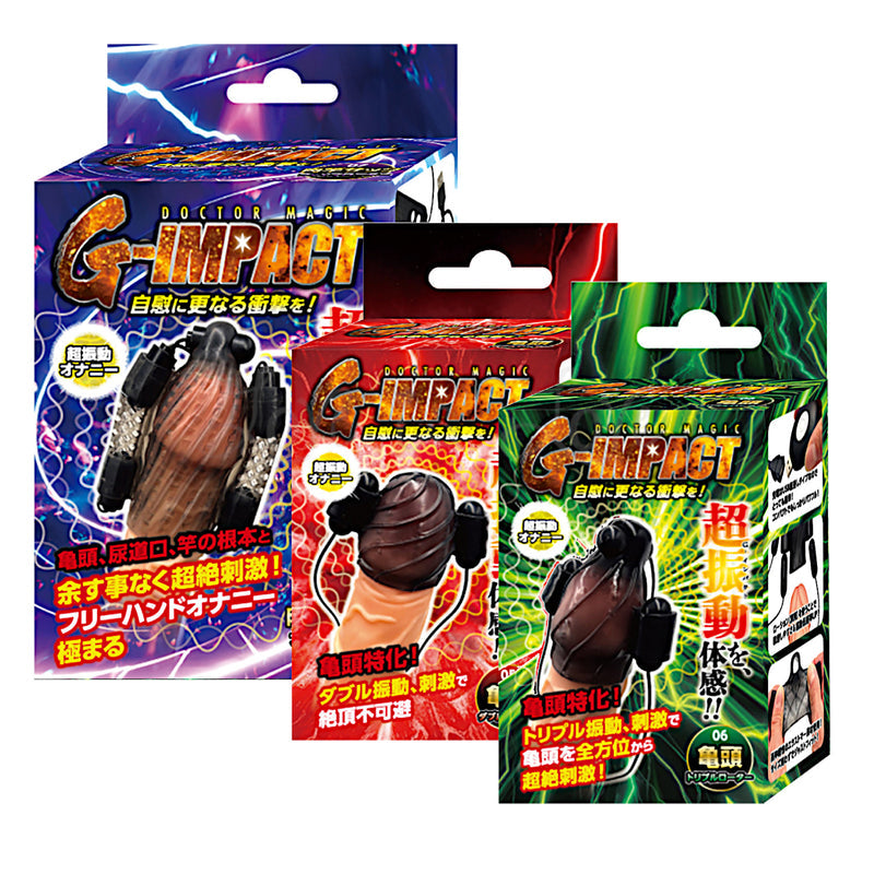 Japan Motlab Doctor Magic G-Impact Wearable Bullet Vibe For Cock