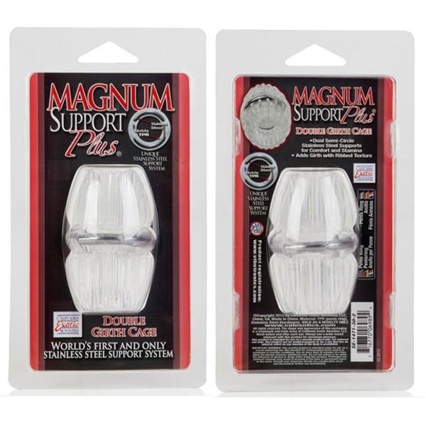 Calexotics Magnum Support Plus Double Girth Cage (With Stainless Steel Supports)