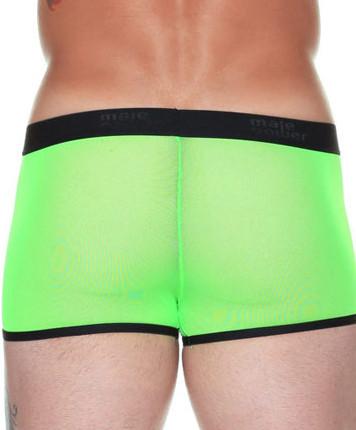 Male Power Neon Mesh Pouch Short Small Size