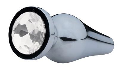 Master Series Lucent Bejeweled Aluminum Anal Plug
