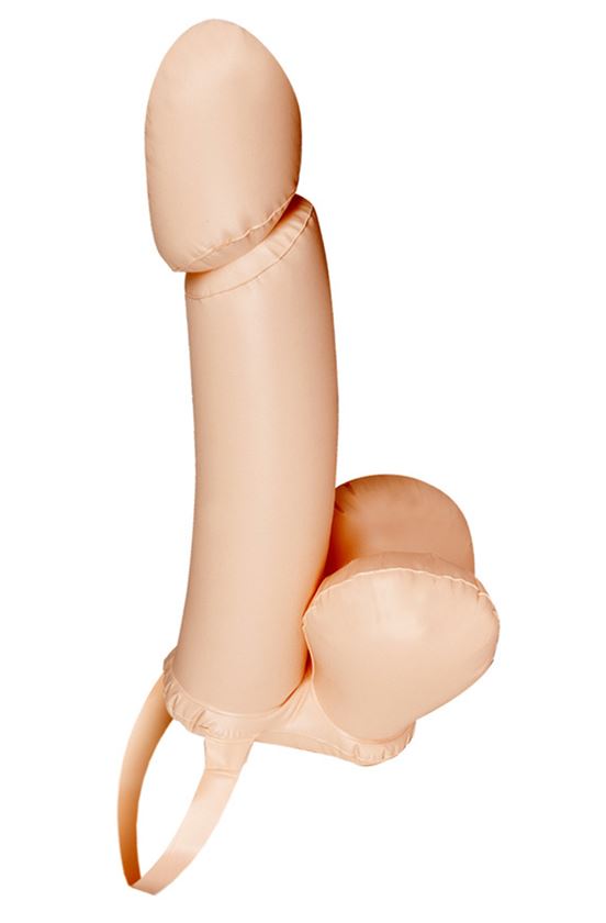Nasstoys Get It On Inflatable Strap-On 21 Inch Penis