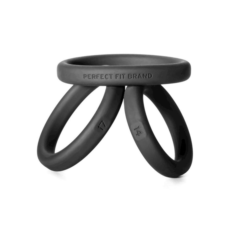 Perfect Fit Xact Fit 3 Rings Mixed Kit Black (Size 14, 17 and 20)