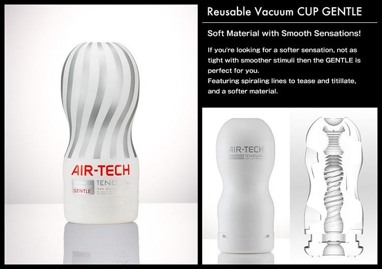 Tenga Air-Tech Reusable Vacuum Cup Gentle or Regular or Hard