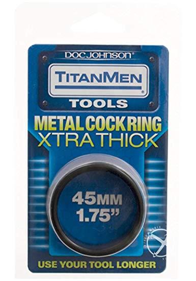 TitanMen Tools Metal Cock Ring XTRA THICK