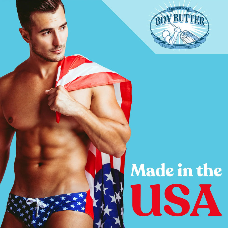 Boy Butter Original Lubricant Oil-Based Cream 2oz or 4oz or 8oz or 9oz or 16oz