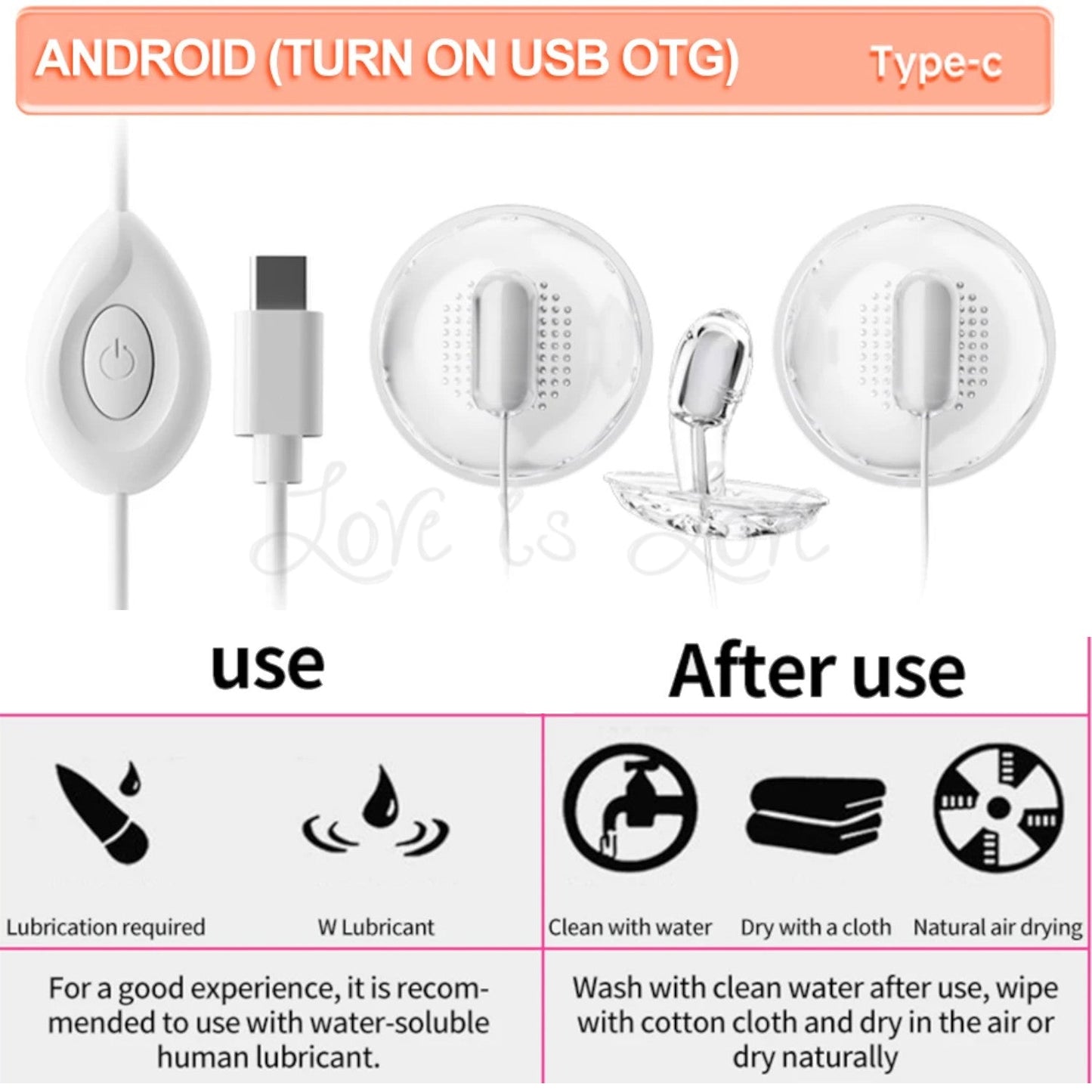 12 Vibration Modes 2-in-1 Type-C Breast and G-Spot Stimulator