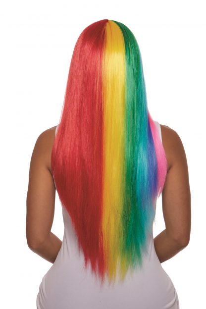 Dreamgirl Primary Rainbow Wig DG 12312