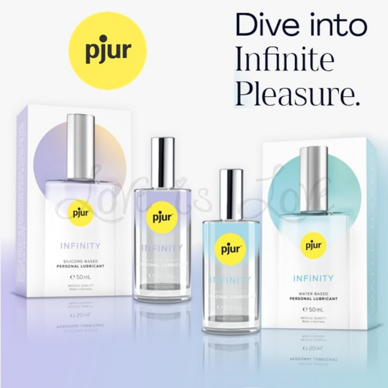 Pjur Infinity Personal Lubricant 50ml Water-Based or Silicone Based