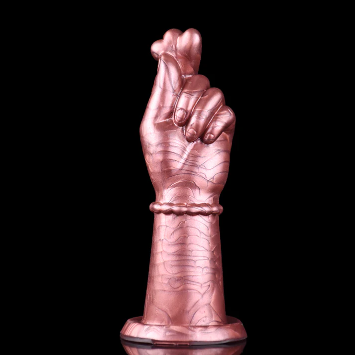 Gandharva Deva Fist Fantasy Silicone Dildo with Suction Cup 5.5 Inch [Limited Time Offer]