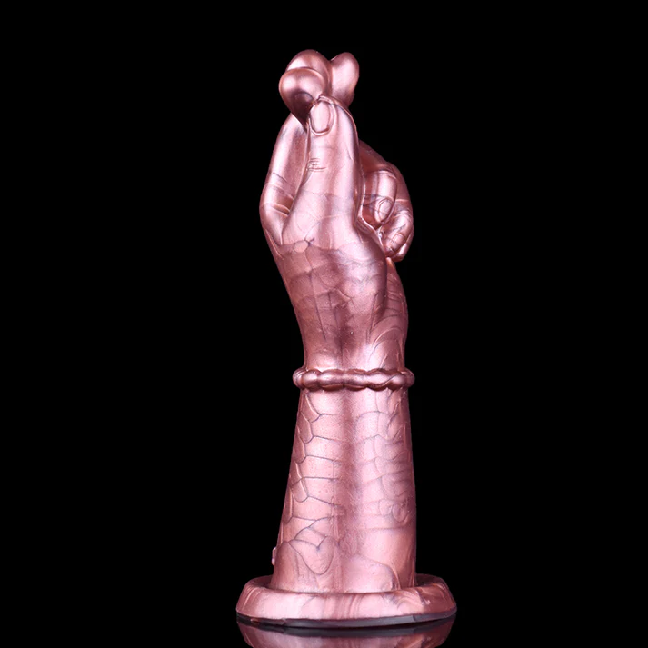 Gandharva Deva Fist Fantasy Silicone Dildo with Suction Cup 5.5 Inch [Limited Time Offer]