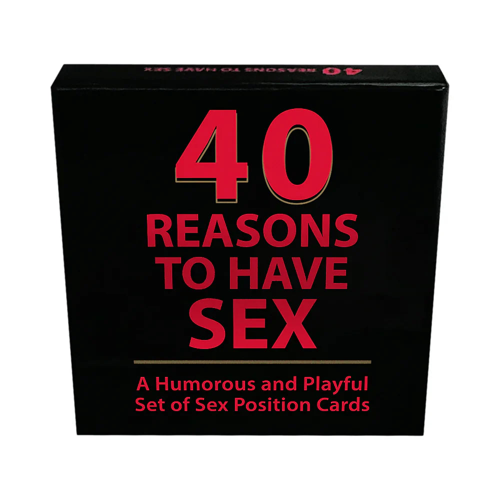 Kheper Games 40 Reasons to Have Sex Playful Set of Sex Position Cards
